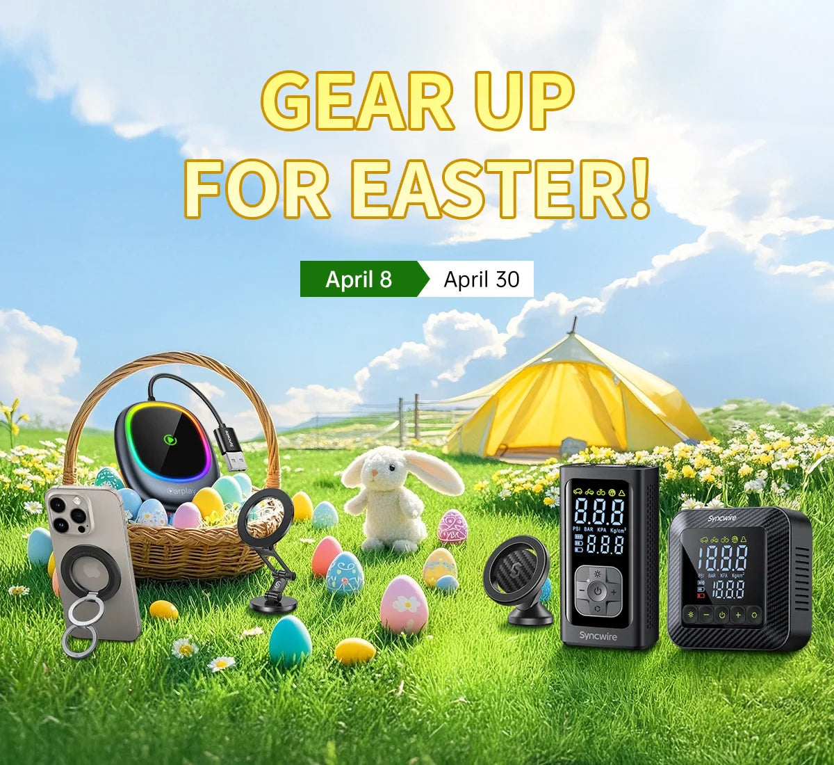 Easter Outing, Equipment is Essential