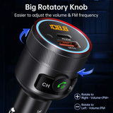 Bluetooth-5-1-FM-Transmitter-for-Car-38W-Fast-Charging