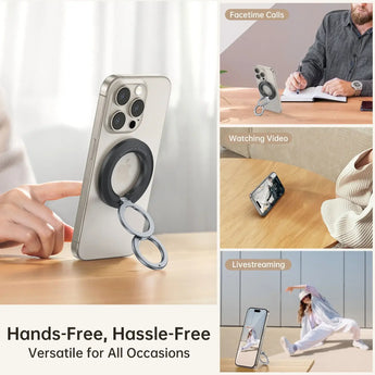 Double Ring Magnetic Phone Grip