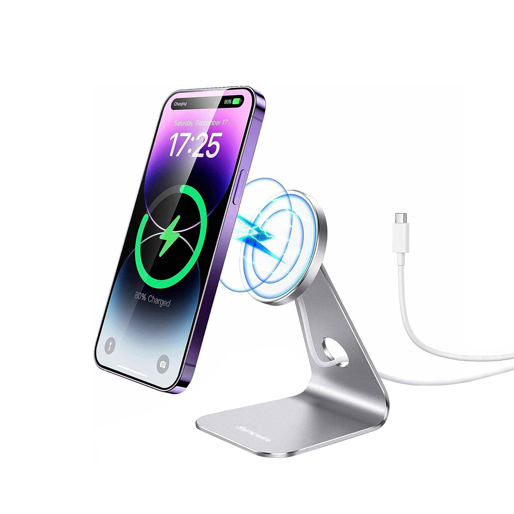 Magnetic Wireless Charging Stand Compatible With MagSafe Cases